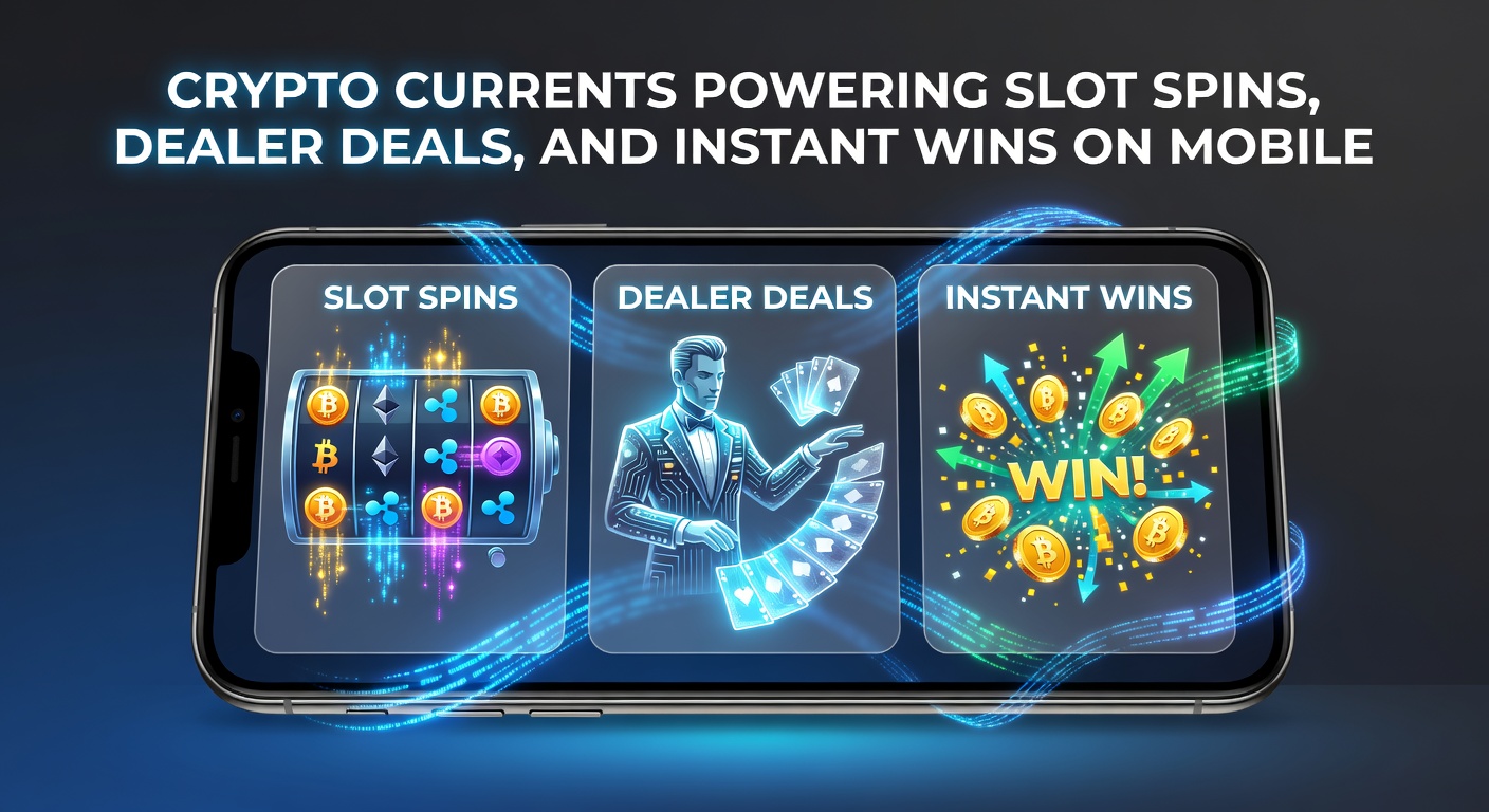 Close-up of a live dealer at a crypto blackjack table on a mobile device, with blockchain transaction confirmations overlayed and instant win notifications popping up