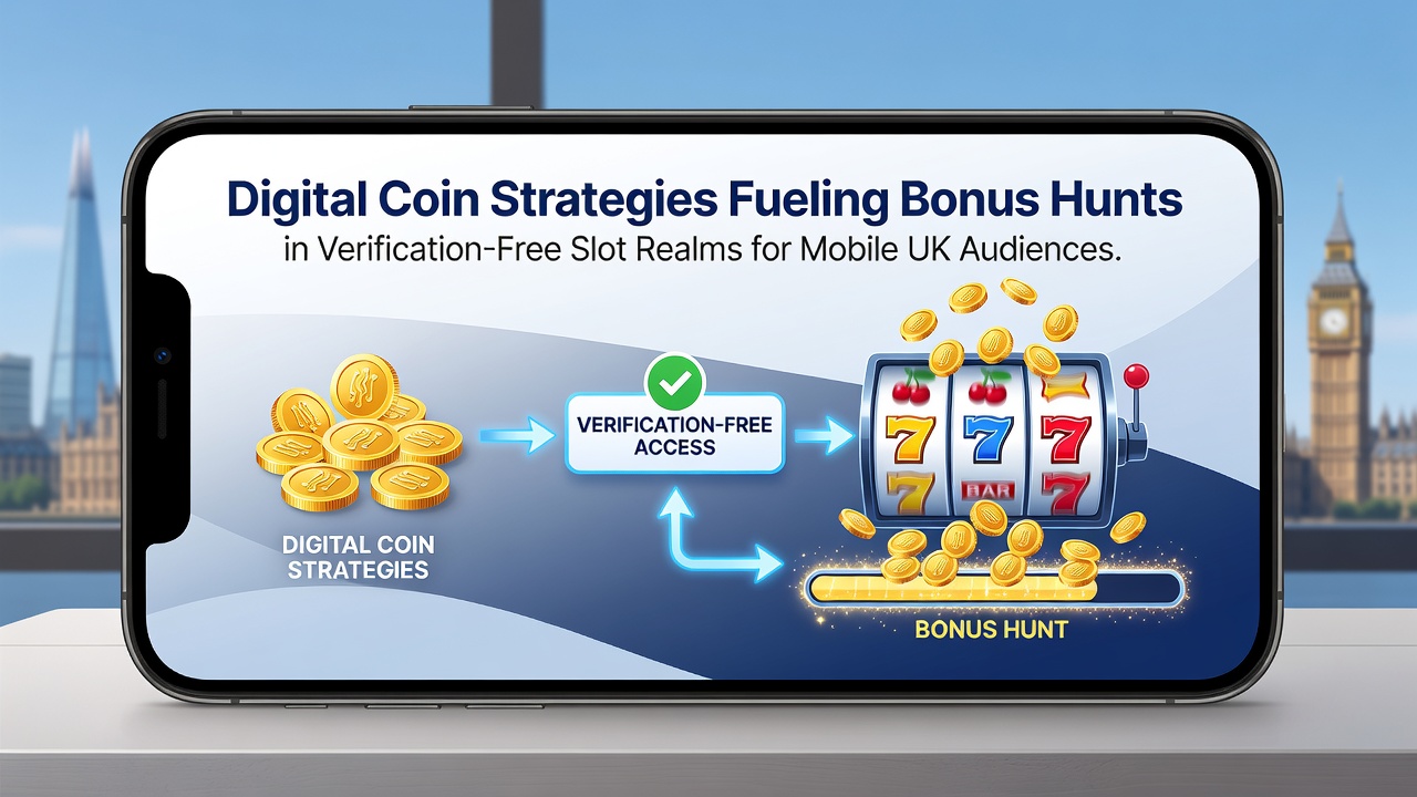 Smartphone screen displaying crypto-enabled slot bonus features in a verification-free mobile gaming environment