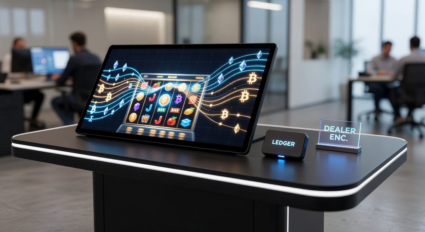 Close-up of blockchain transaction visualization alongside a live roulette table on a mobile device