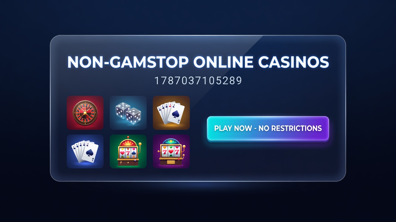 Mobile screen displaying live dealer blackjack and slot games on a non-GamStop casino interface