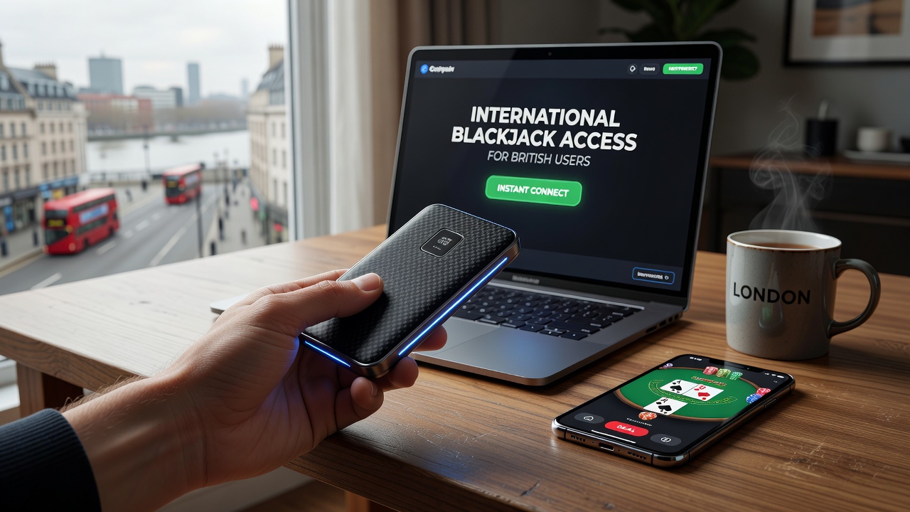Live blackjack table interface accessed via digital wallet on mobile device